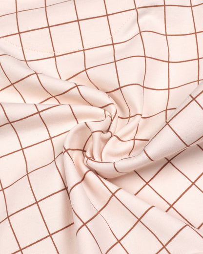 Lets Play Check Printed Romper