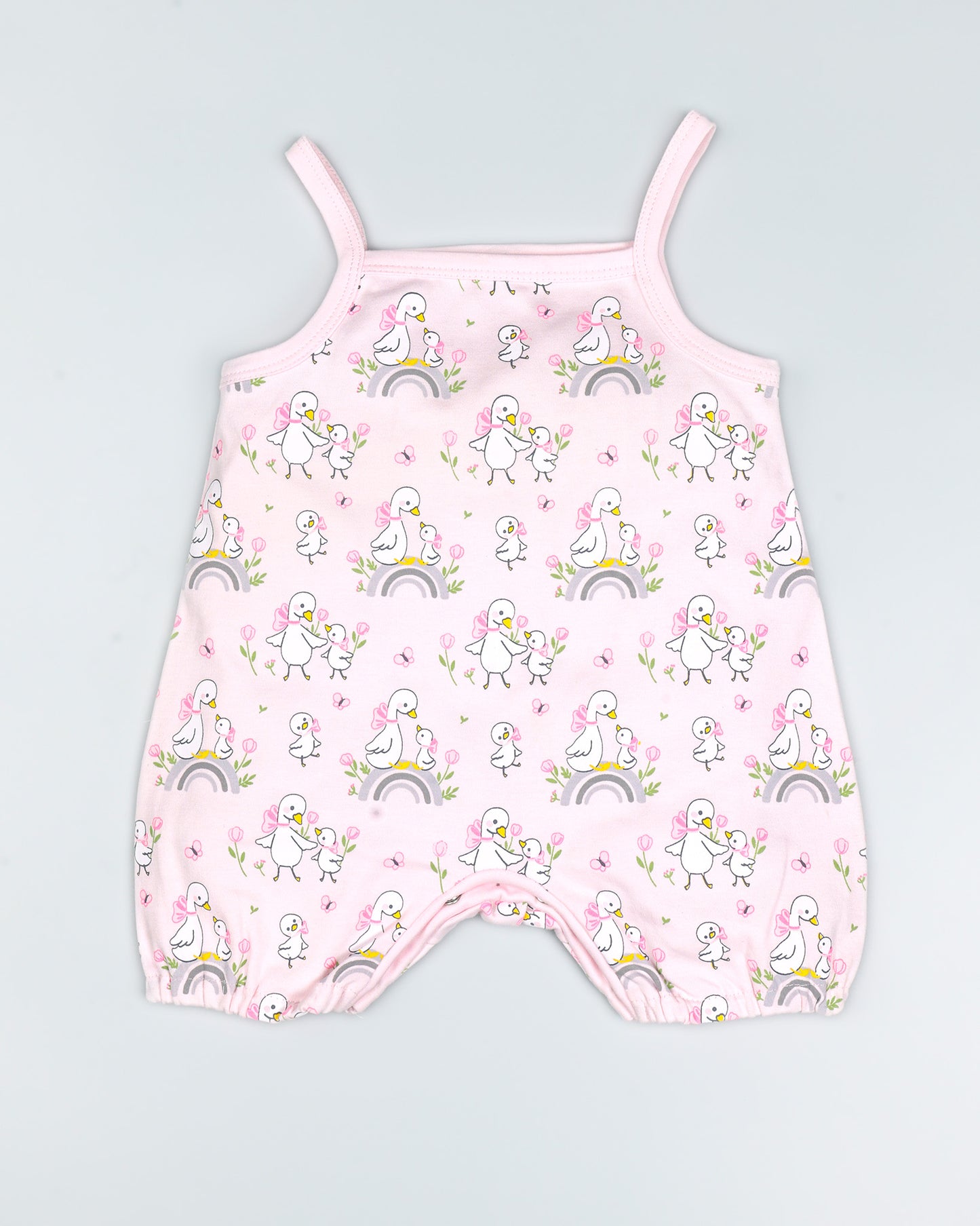 Mom Bestie Printed Romper With Shrug