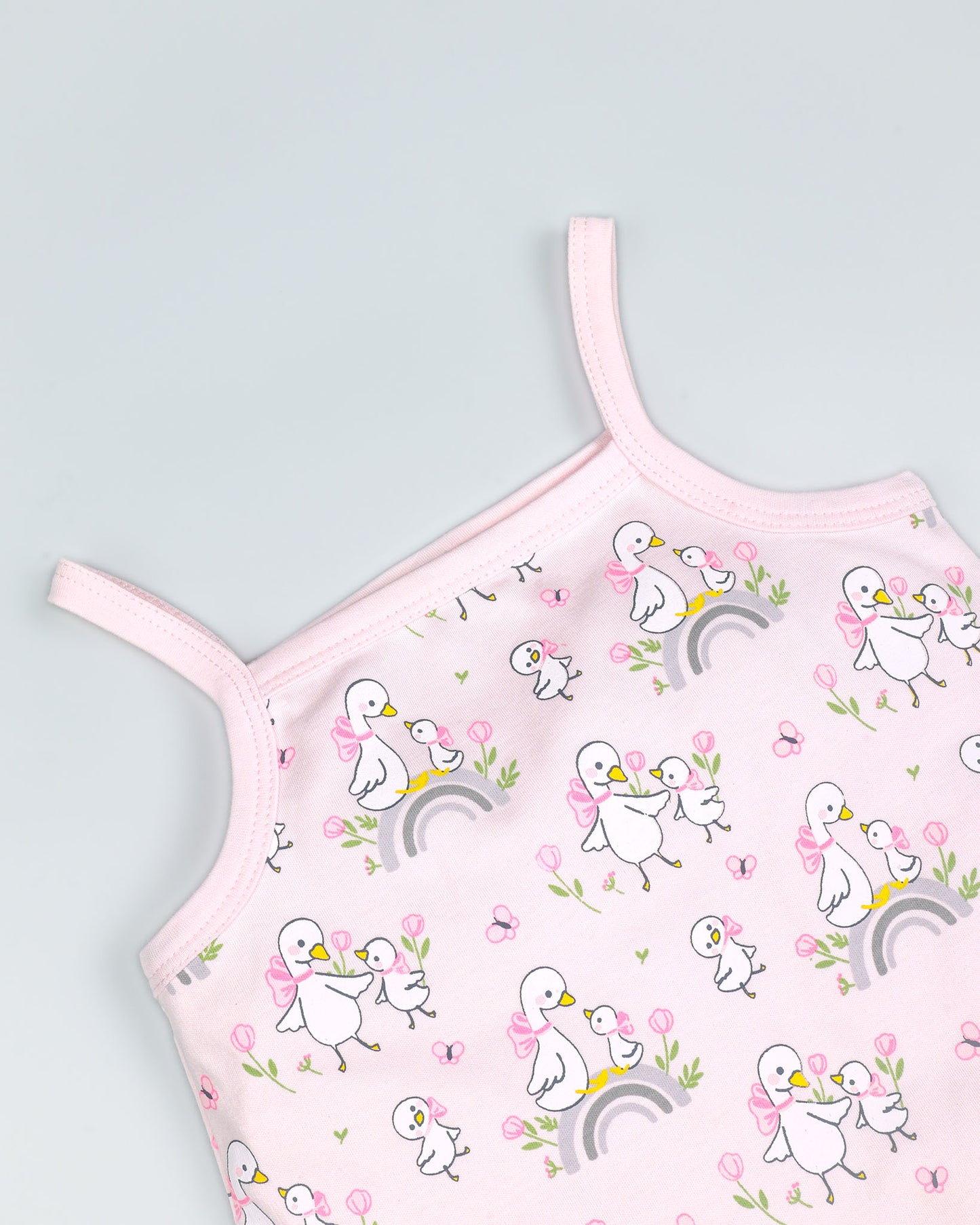 Mom Bestie Printed Romper With Shrug