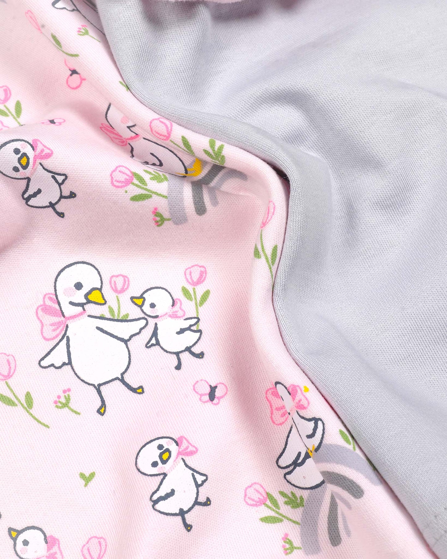 Mom Bestie Printed Romper With Shrug