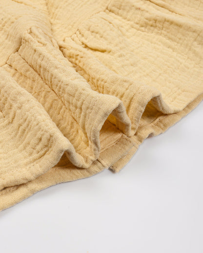 Sleeveless Safari Muslin Dress With Bloomers