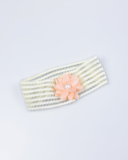 Tulle Dress With Tulip Details & Headband