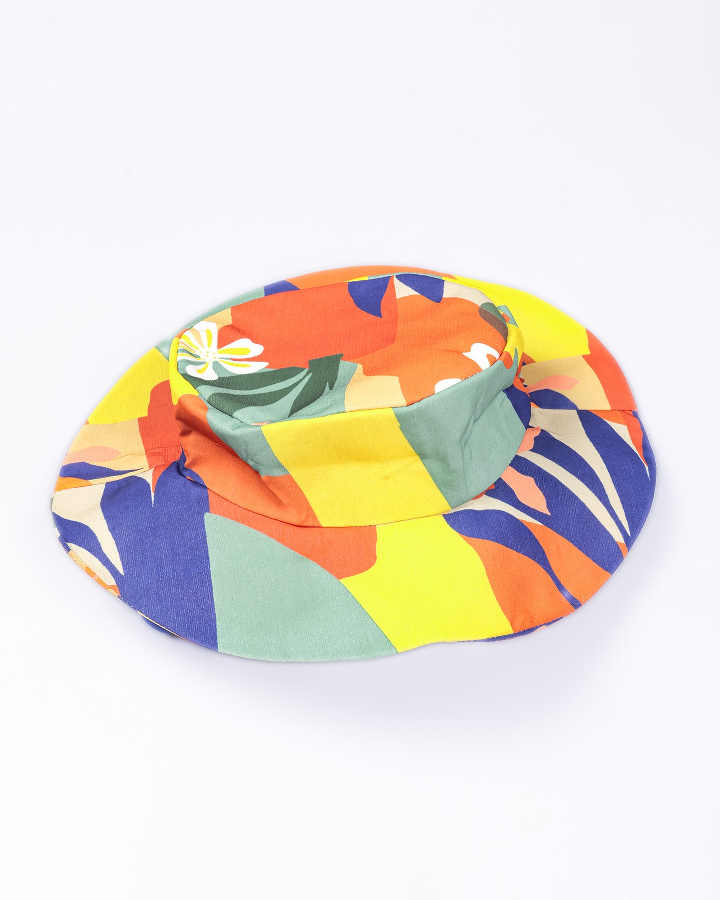Watercolour Floral Cape Dress With Hat