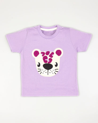 Sea Otter Applique With Printed Shorts Co-Ord Set