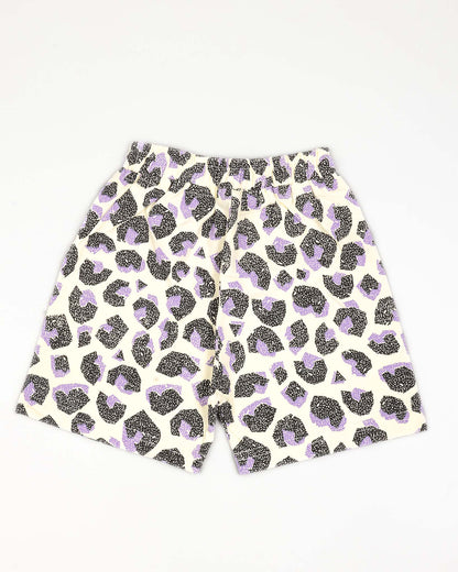 Sea Otter Applique With Printed Shorts Co-Ord Set