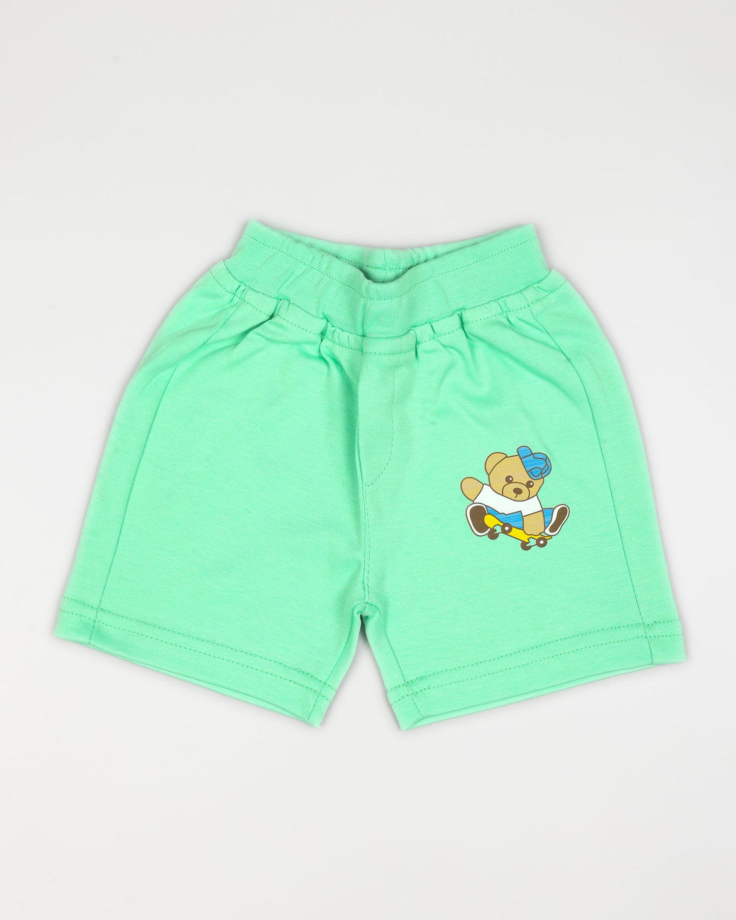 Risk Bear Appliqued Shorts Co-Ord Set