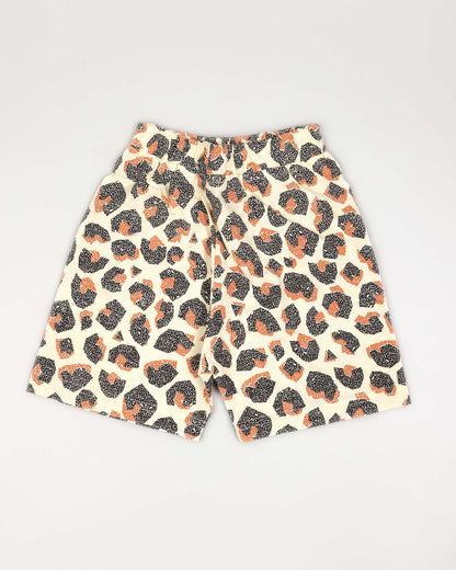 Sea Otter Applique With Printed Shorts Co-Ord Set