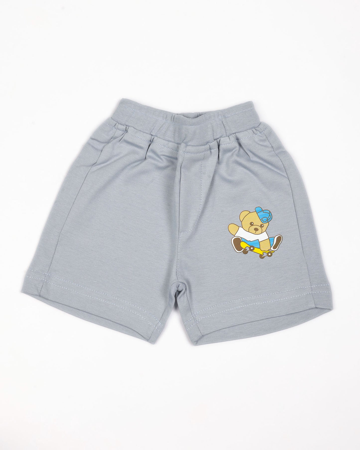 Risk Bear Appliqued Shorts Co-Ord Set