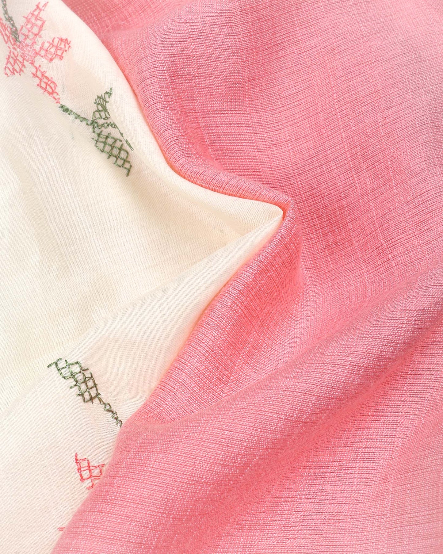 Floral Embroidered Flared Top With Pleated Plazo
