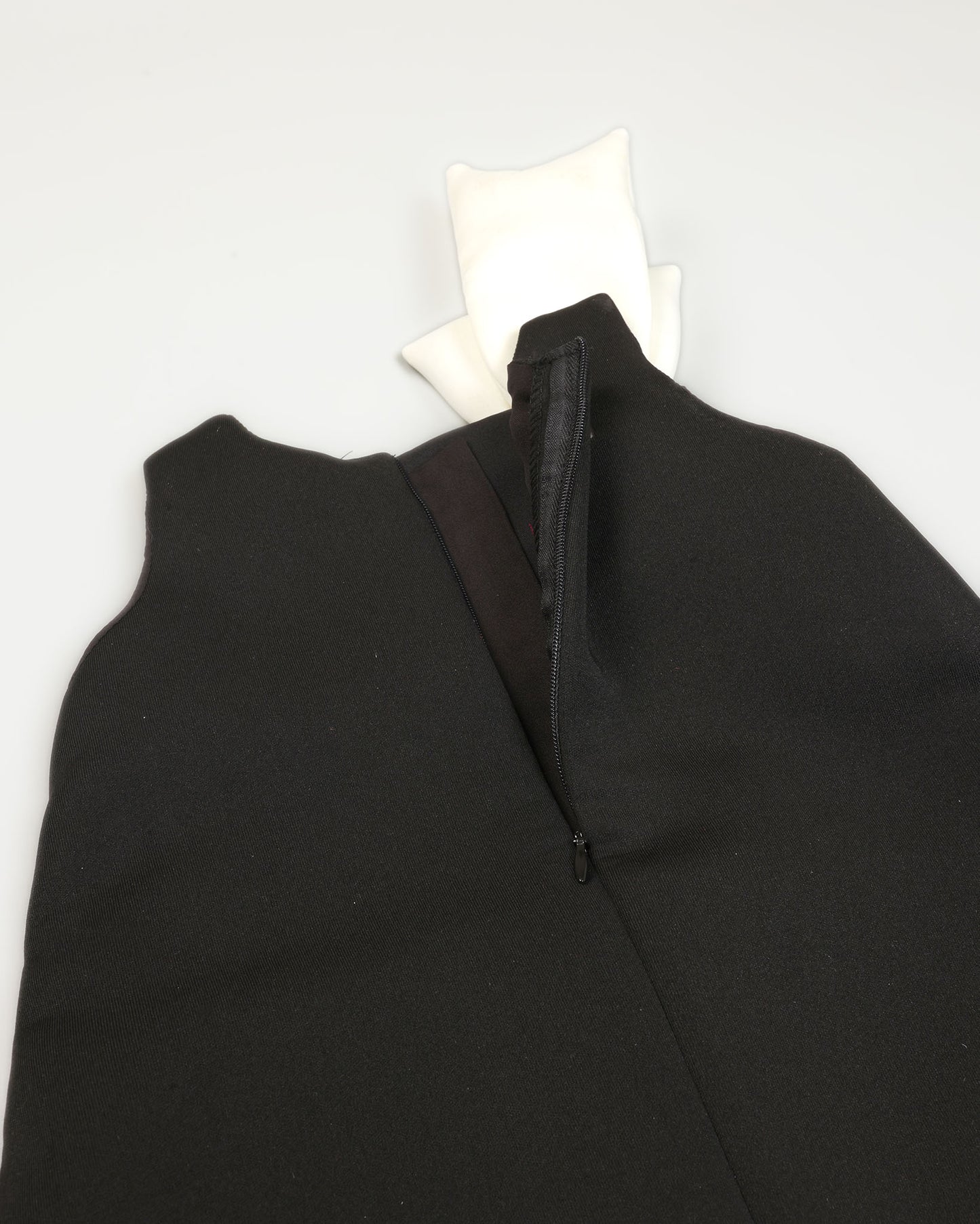 3d Layered Hem Sleeveless A-Line Dress With Shoulder Bow Detail