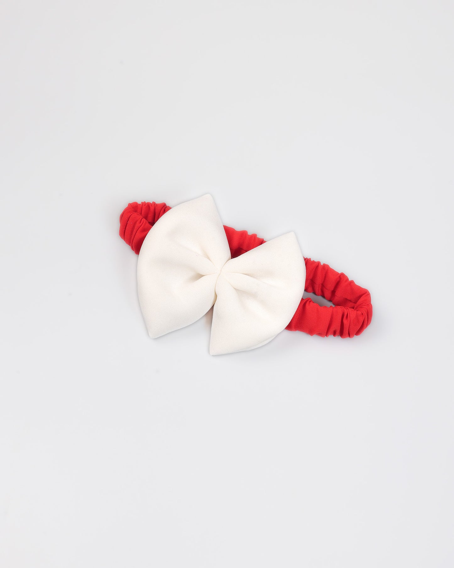 Sleeveless A-Line Frock With Contrasting Bow Details