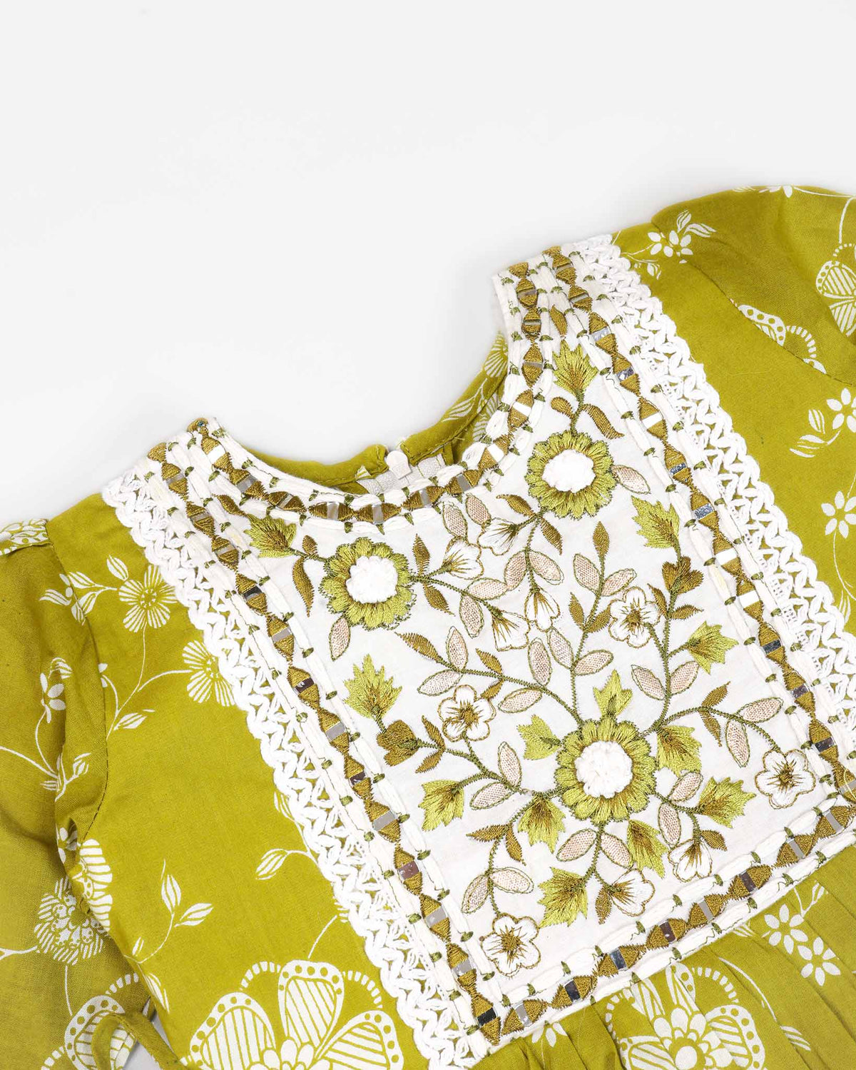 Floral Printed A-Line Kurti & Straight Plazo Set