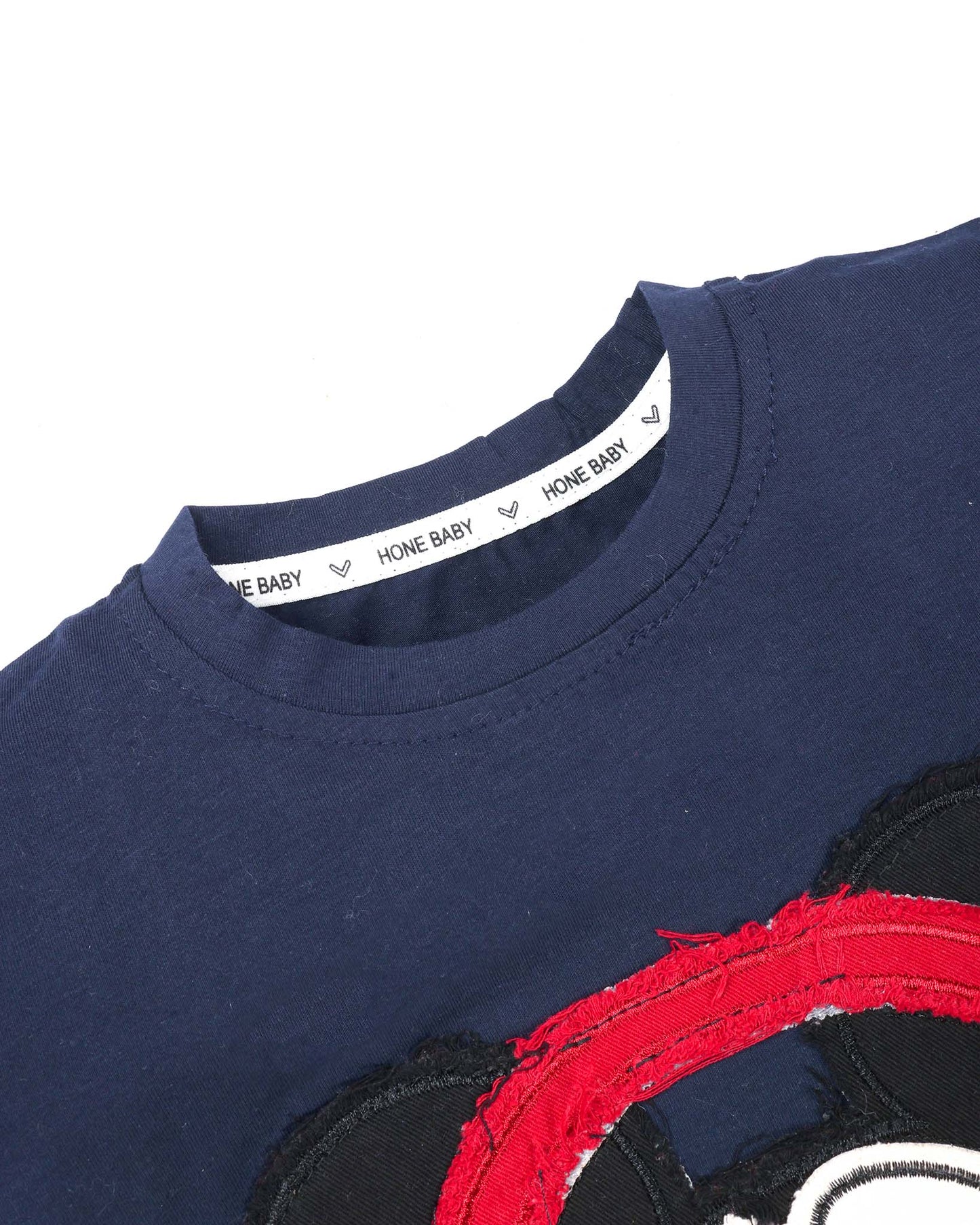 Mickey Mouse Appliquéd T-Shirt & Denim Co-ord Set