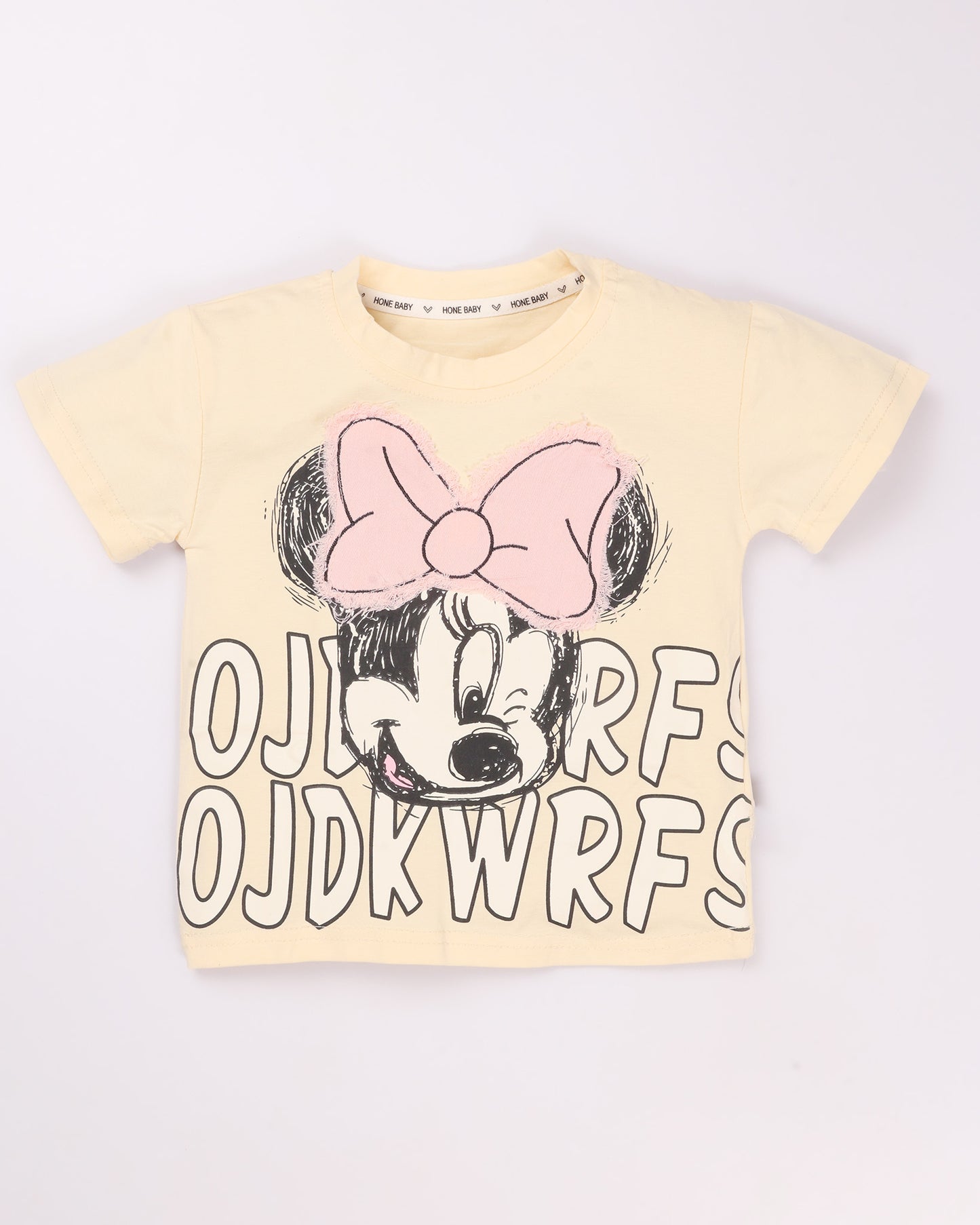 Minnie Mouse Appliquéd T-Shirt & Denim Co-ord Set