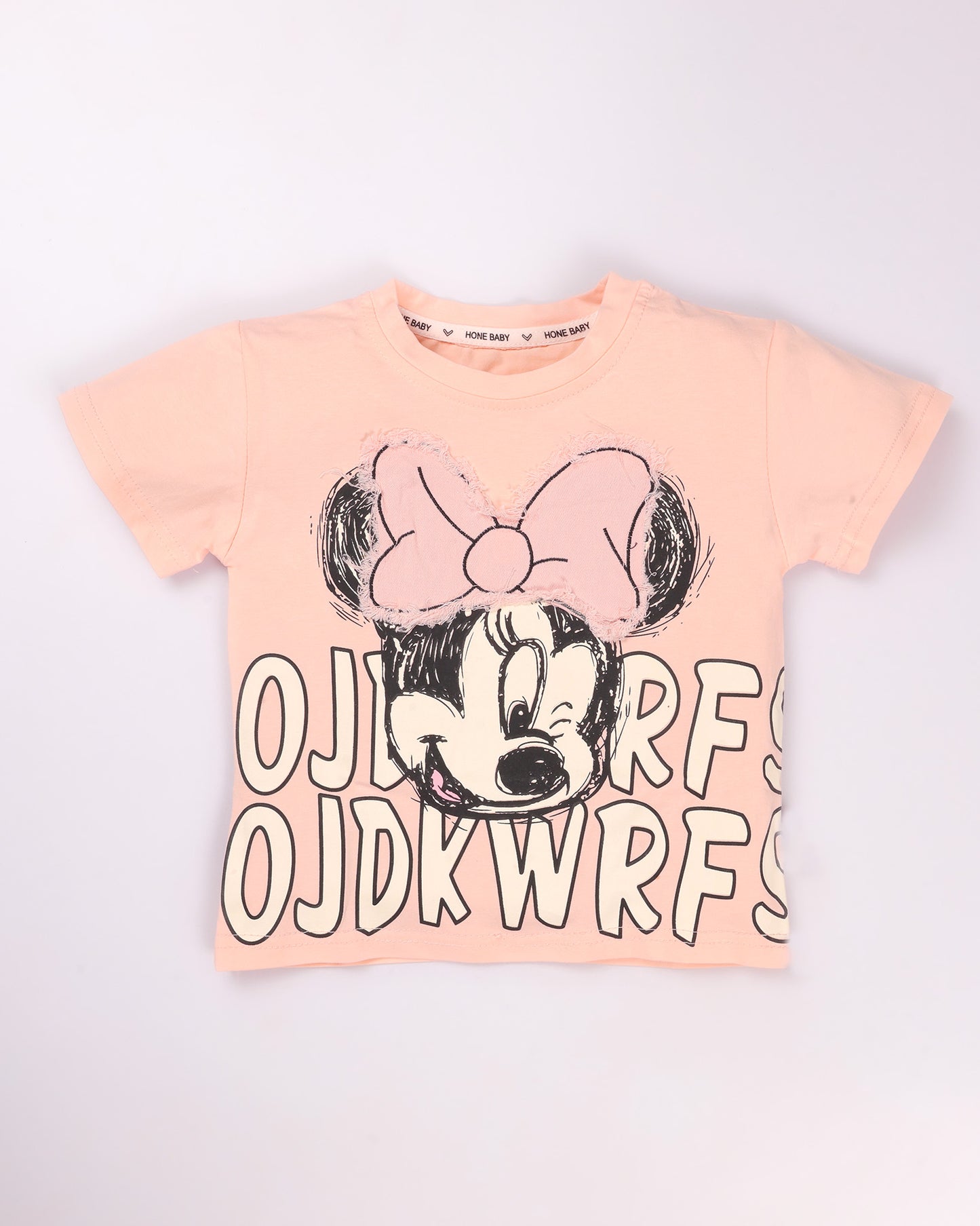 Minnie Mouse Appliquéd T-Shirt & Denim Co-ord Set