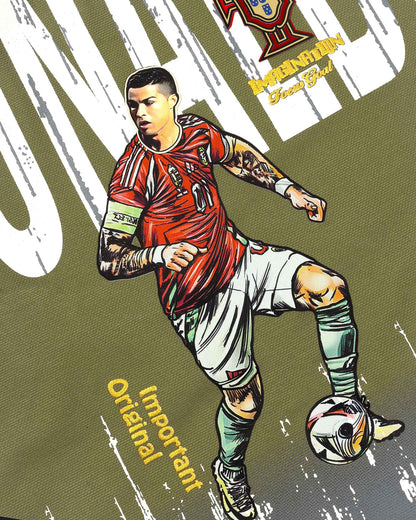 Cristiano Ronaldo Life Printed Shorts Co-ord Set