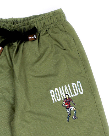 Cristiano Ronaldo Life Printed Shorts Co-ord Set