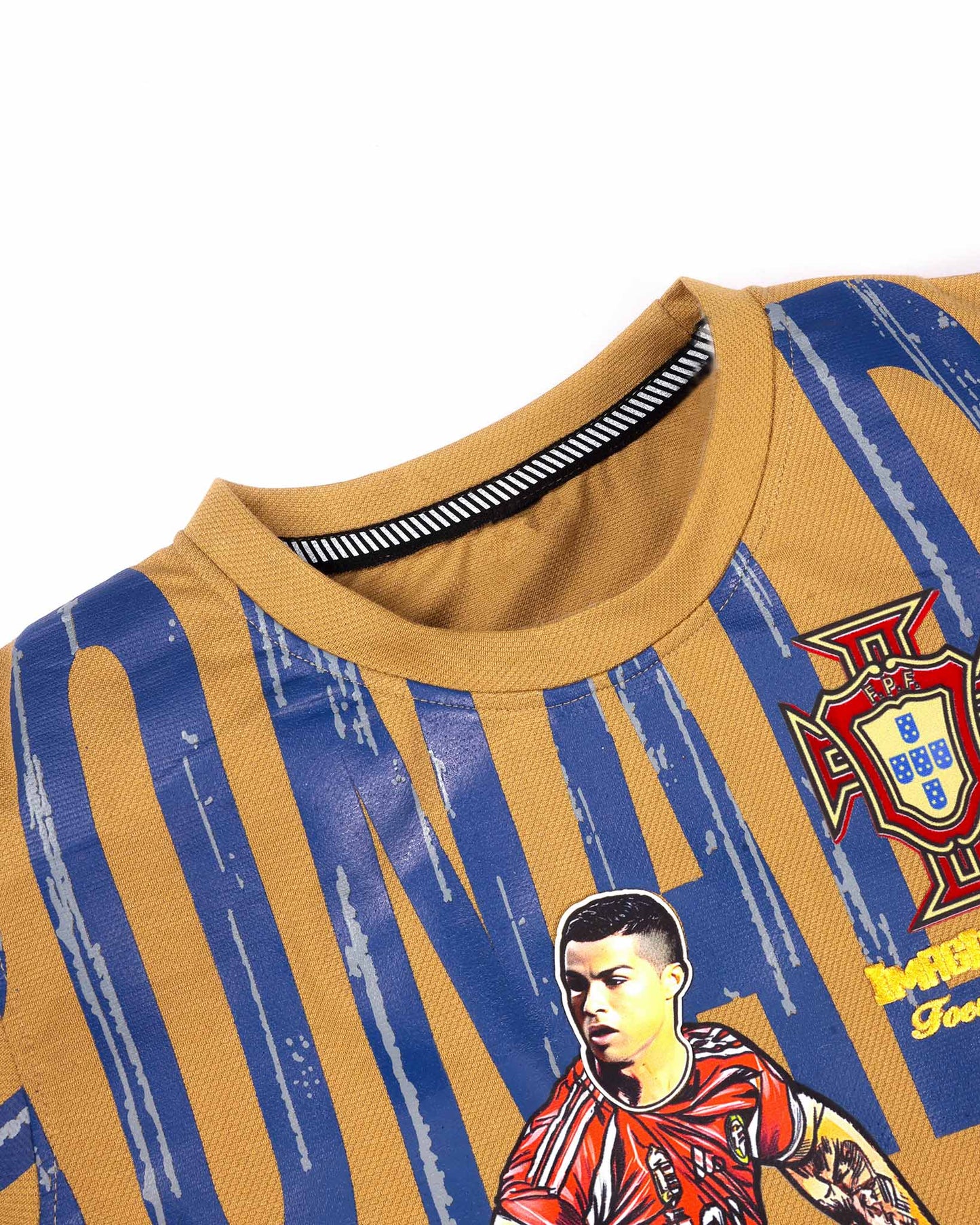 Cristiano Ronaldo Life Printed Shorts Co-ord Set