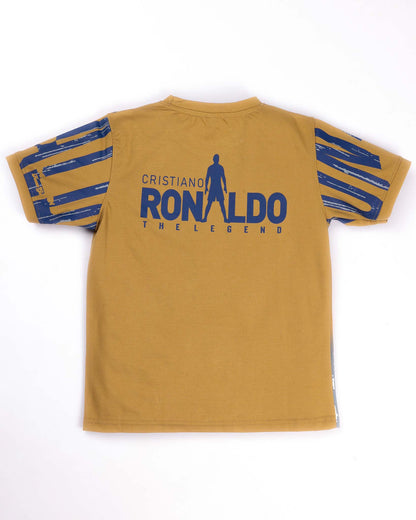 Cristiano Ronaldo Life Printed Shorts Co-ord Set