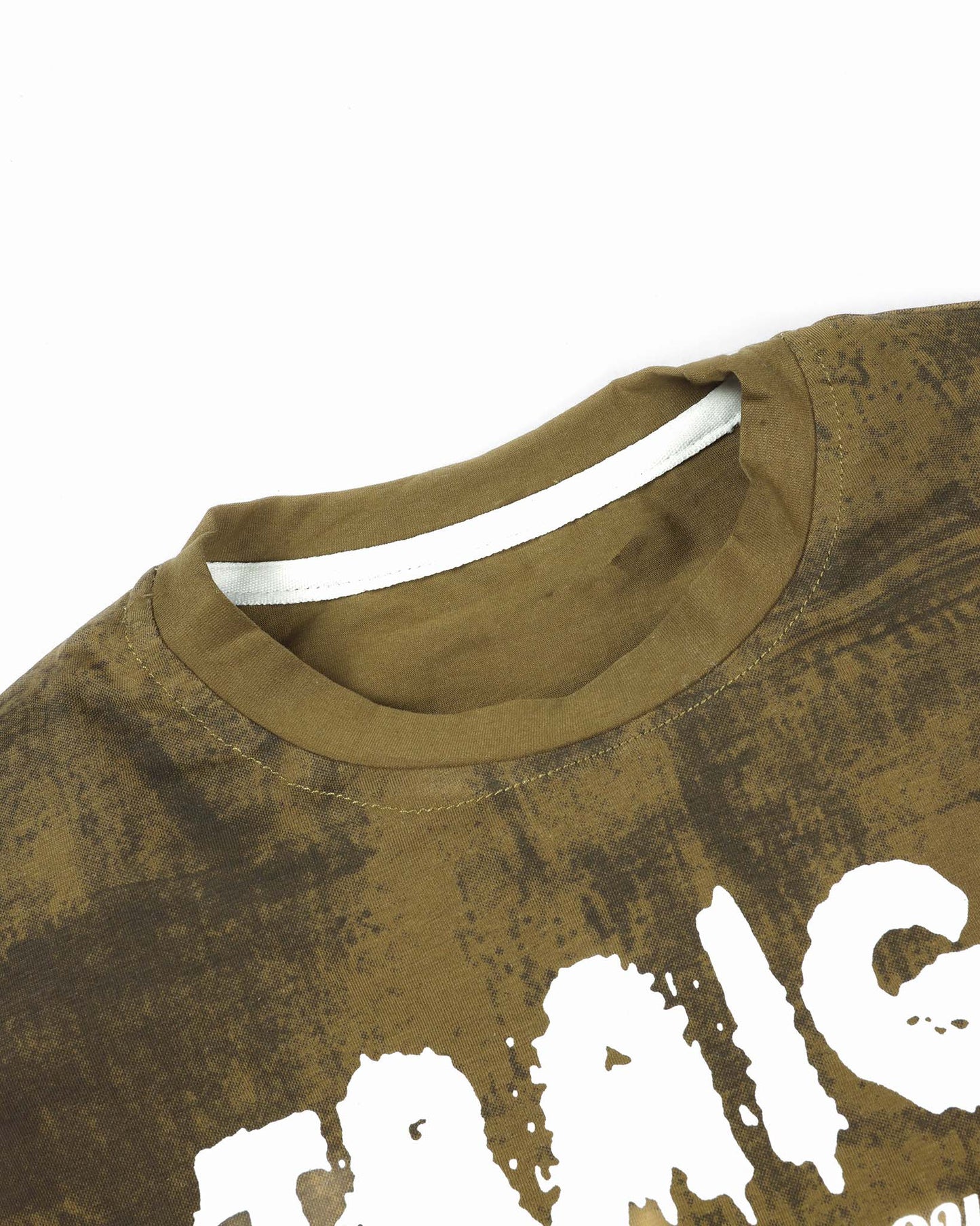 Dual Tone Camo Printed Co-ord Set with Cargo Style Pocket Details