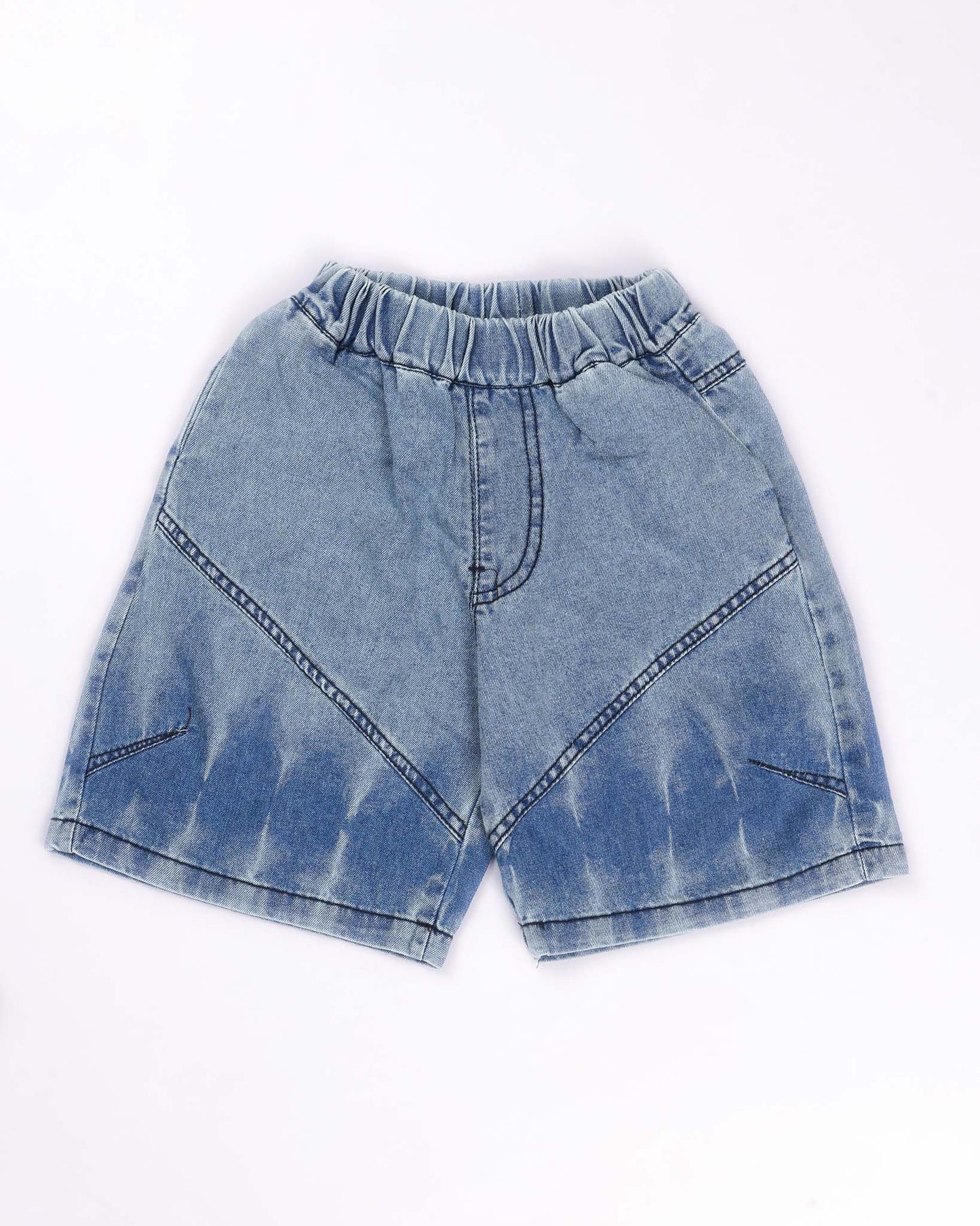 3-Piece Denim Co-ord Set with Sleeveless T-Shirt
