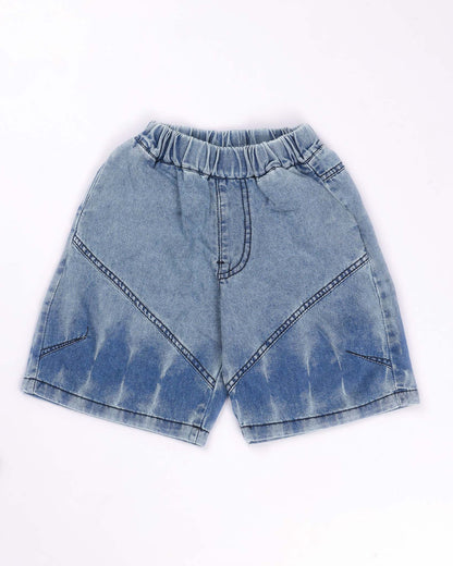 3-Piece Denim Co-ord Set with Sleeveless T-Shirt