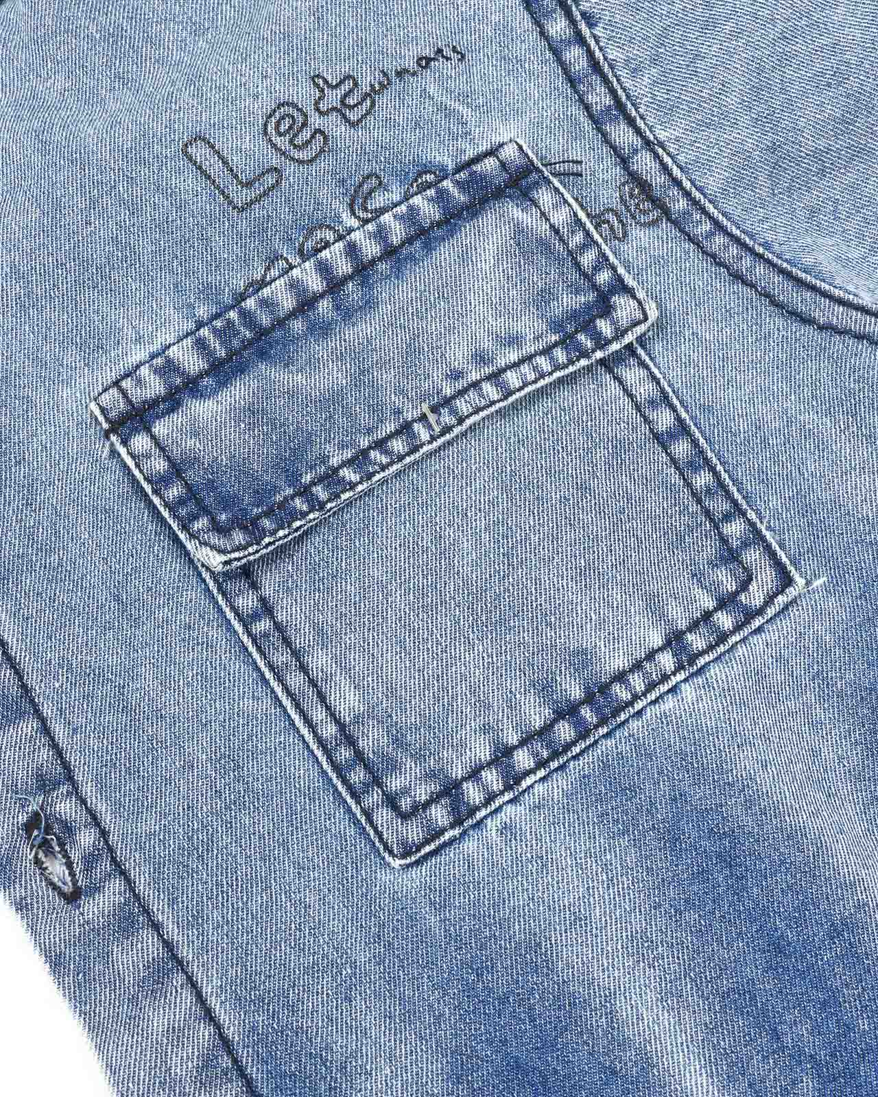 3-Piece Denim Co-ord Set with Sleeveless T-Shirt