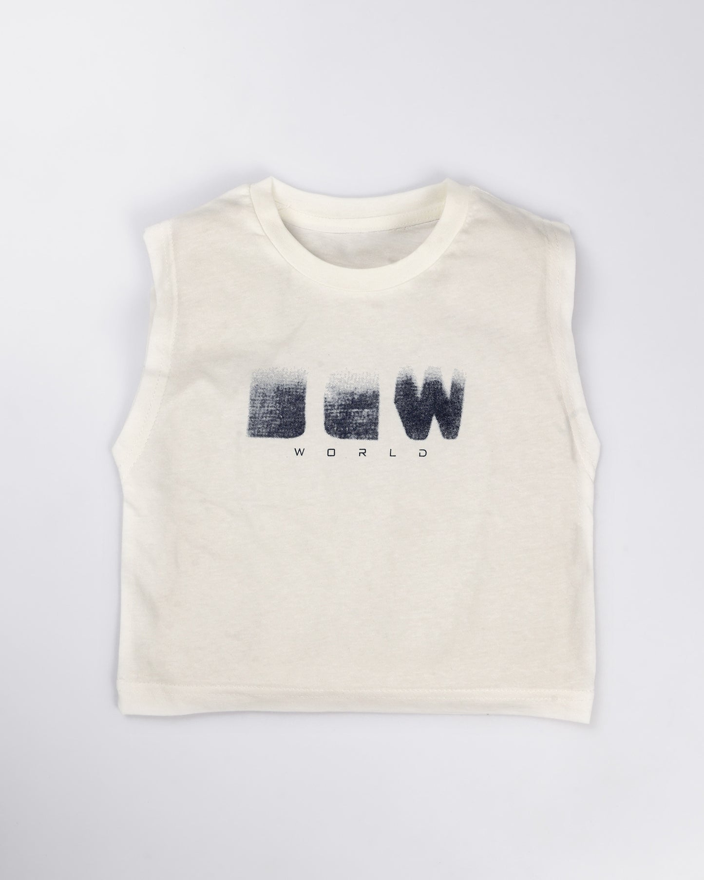 3-Piece Denim Co-ord Set with Sleeveless T-Shirt