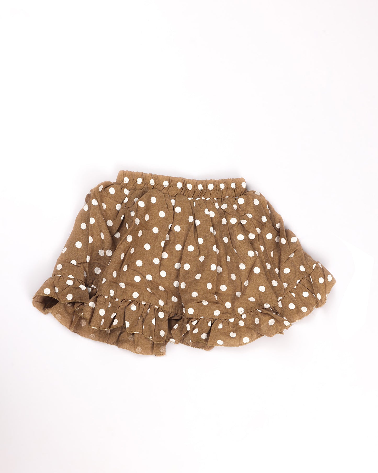Love Embroidered Top & Polka Skirt Co-ord Set