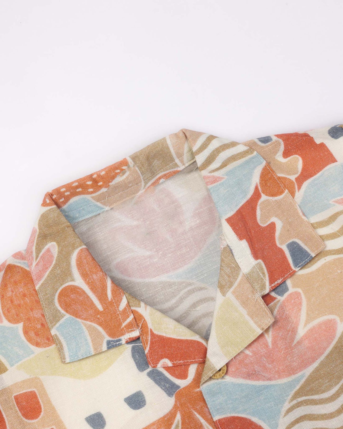 Beach Abstract Printed Shirt & Shorts Co-ord Set