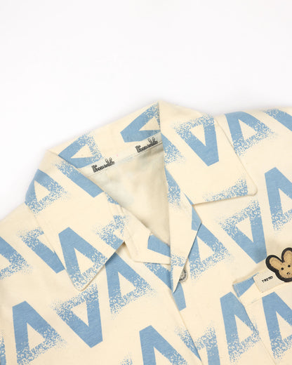 A Printed Organic Cotton Night Suit