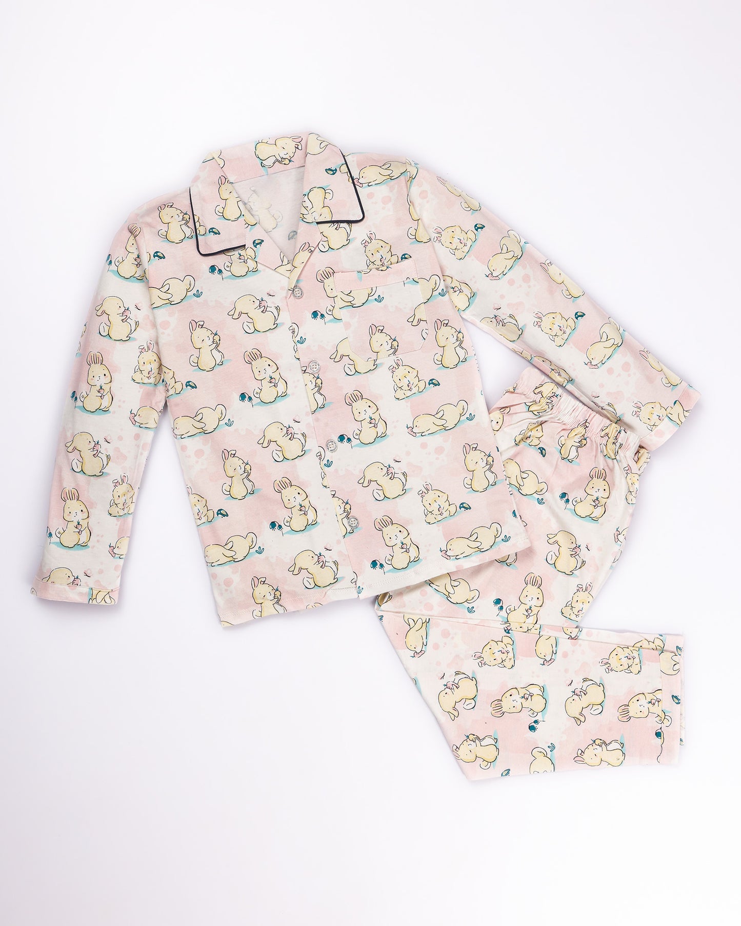 Baby Bunny Printed Organic Cotton Night Suit