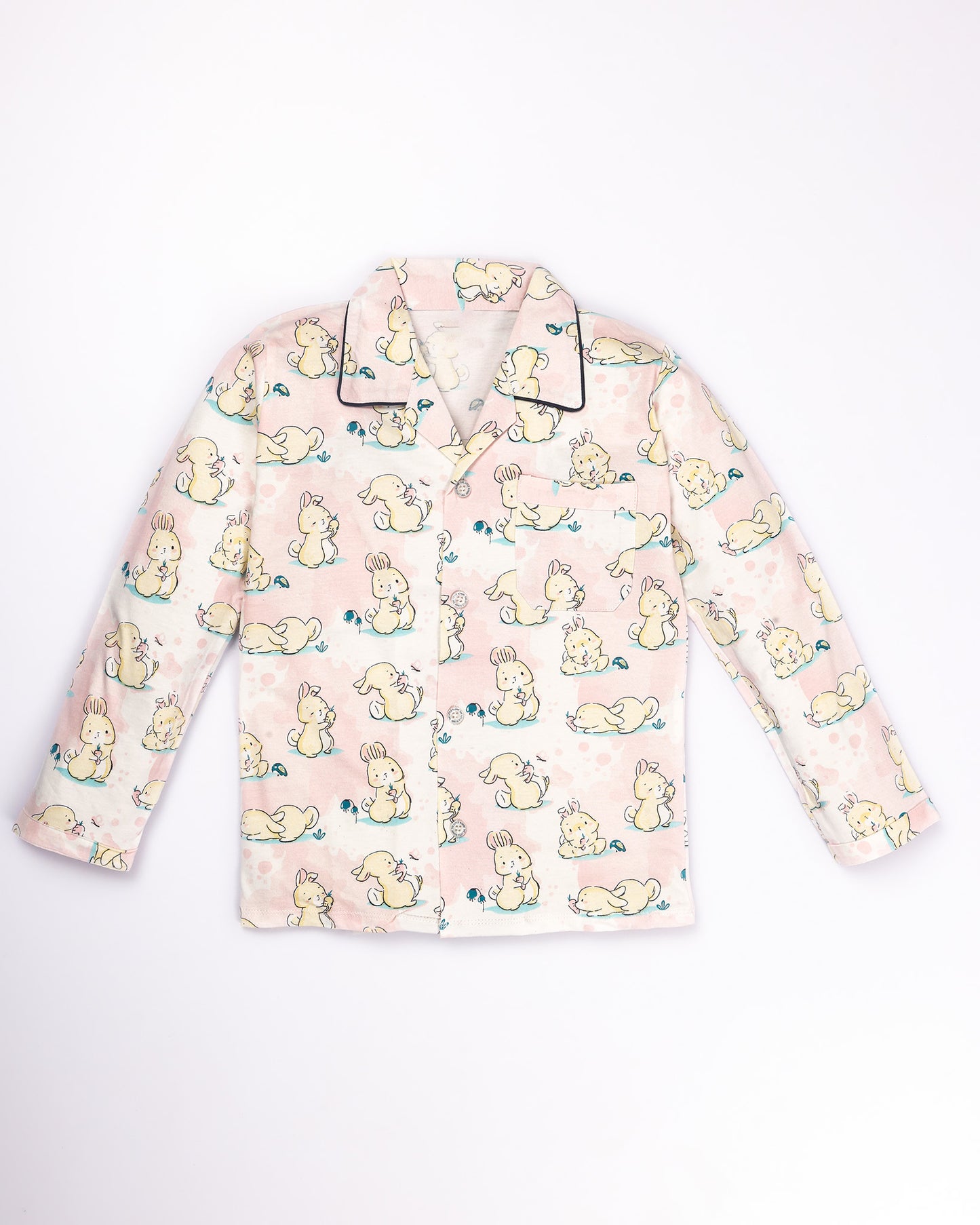 Baby Bunny Printed Organic Cotton Night Suit
