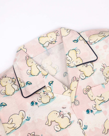Baby Bunny Printed Organic Cotton Night Suit