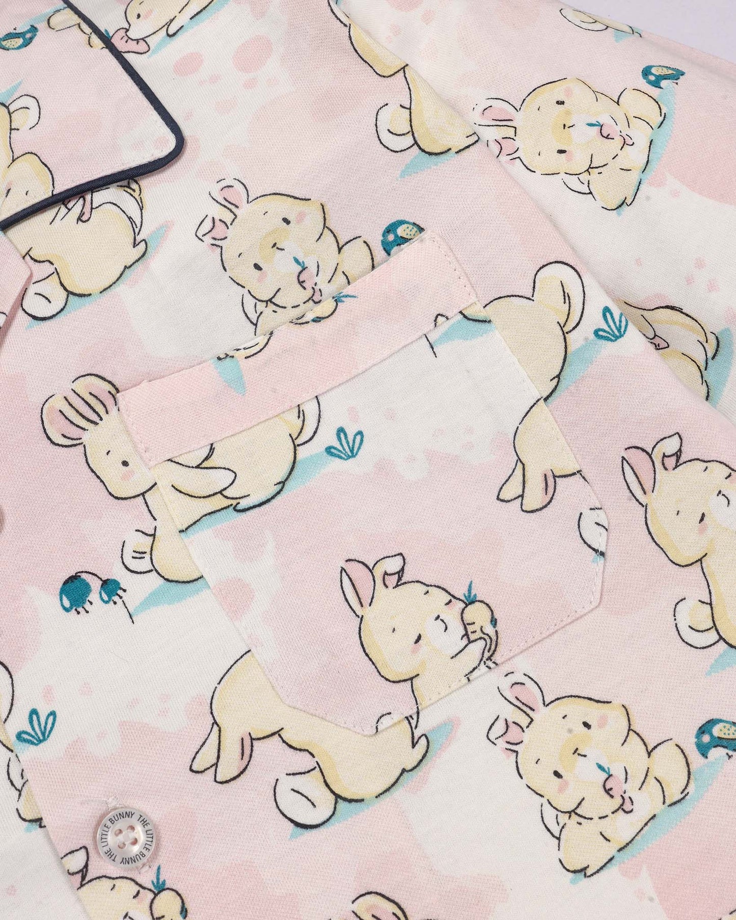 Baby Bunny Printed Organic Cotton Night Suit