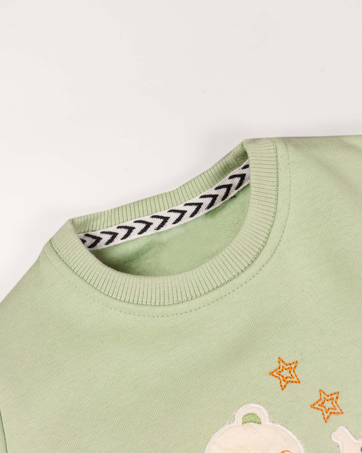 Two Friends Appliqued Fleeced Co-Ord Set