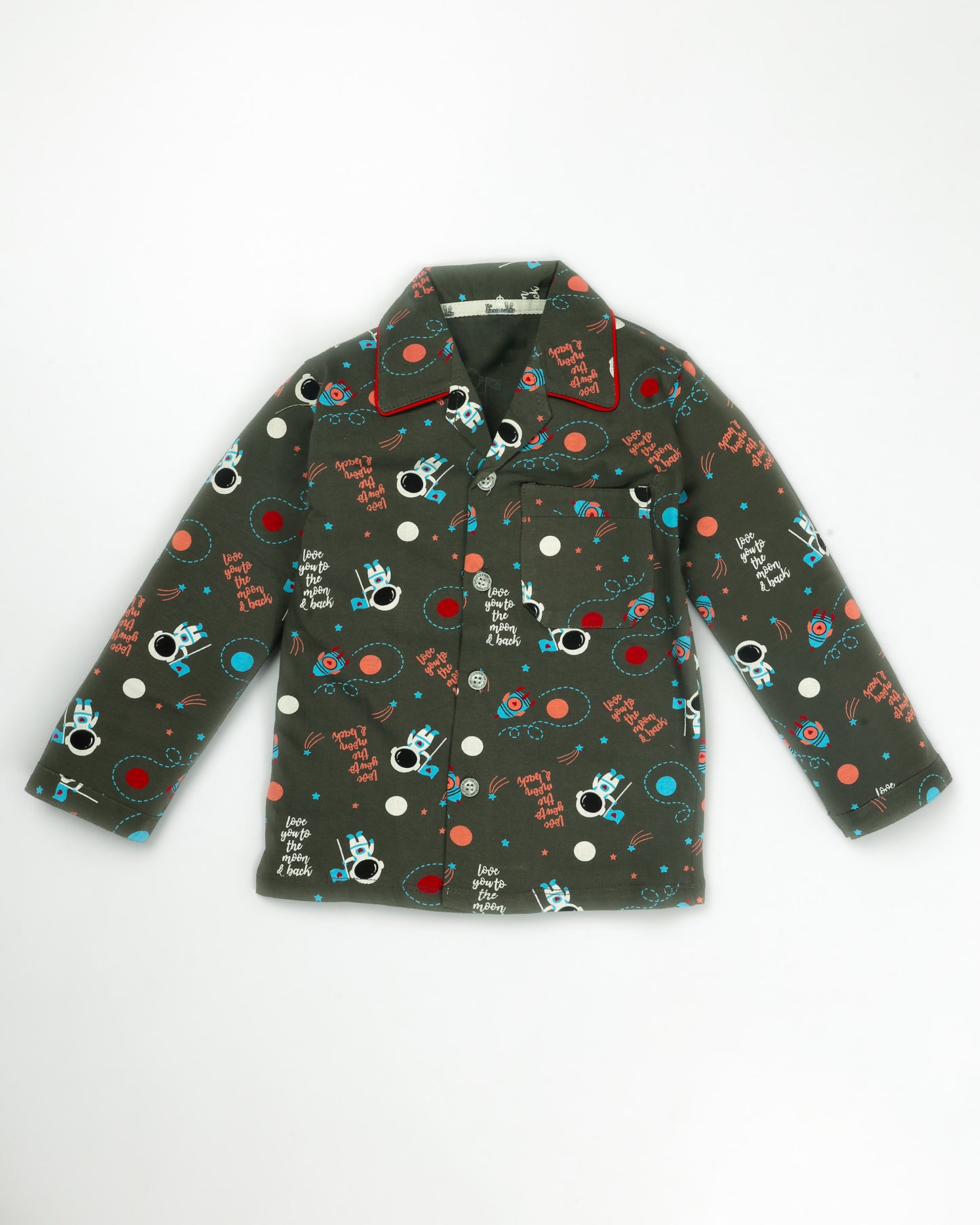 New Space Adventure Printed Hosiery Night Suit