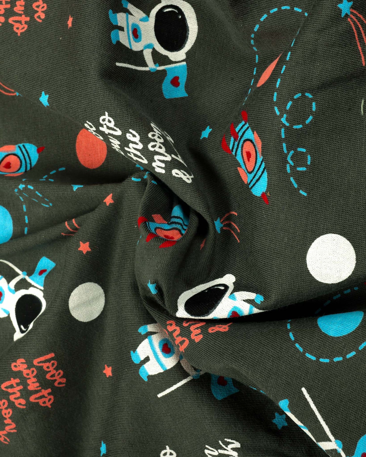 New Space Adventure Printed Hosiery Night Suit