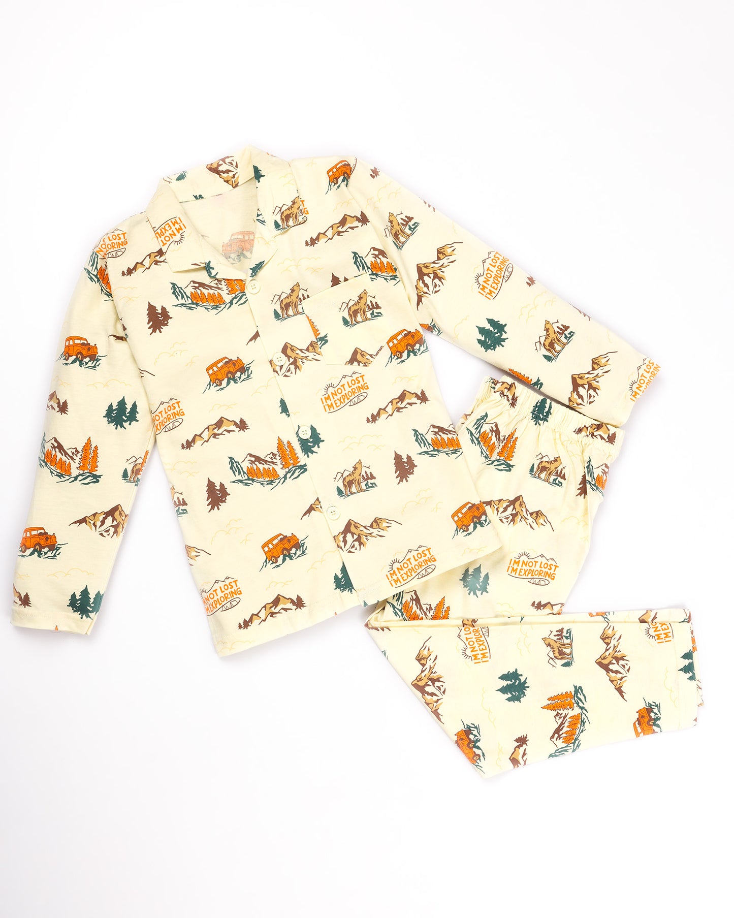 Baby Bunny Printed Organic Cotton Night Suit (Copy)