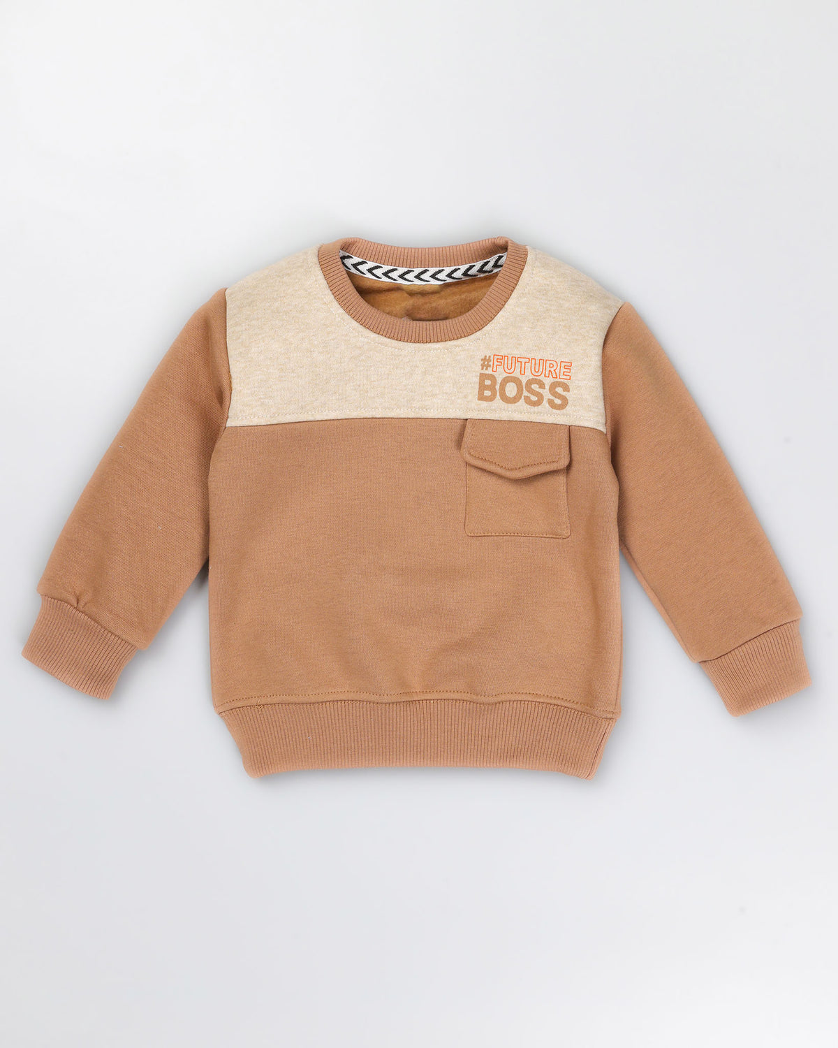 Future Boss Printed Fleeced Co-Ord Set