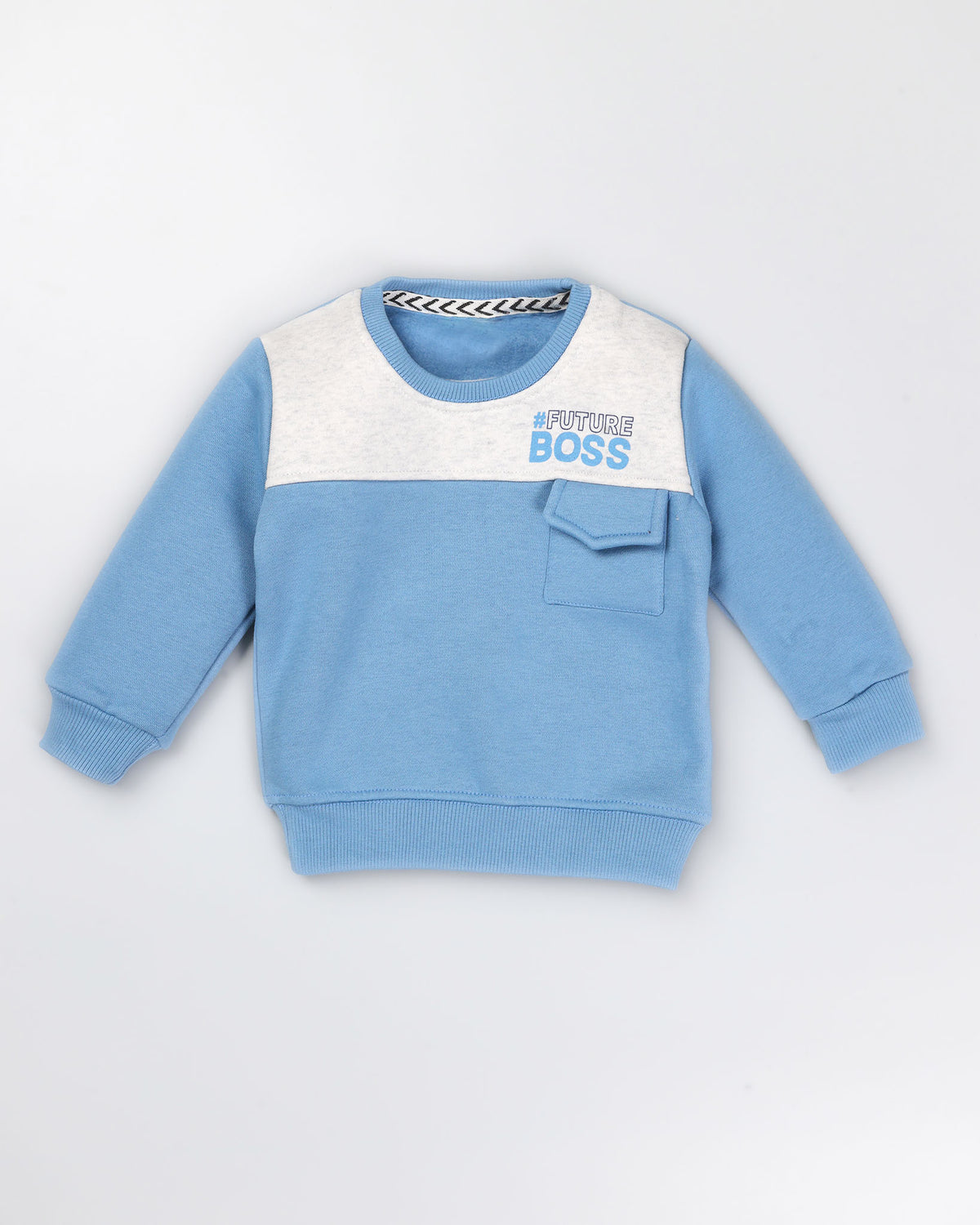 Future Boss Printed Fleeced Co-Ord Set