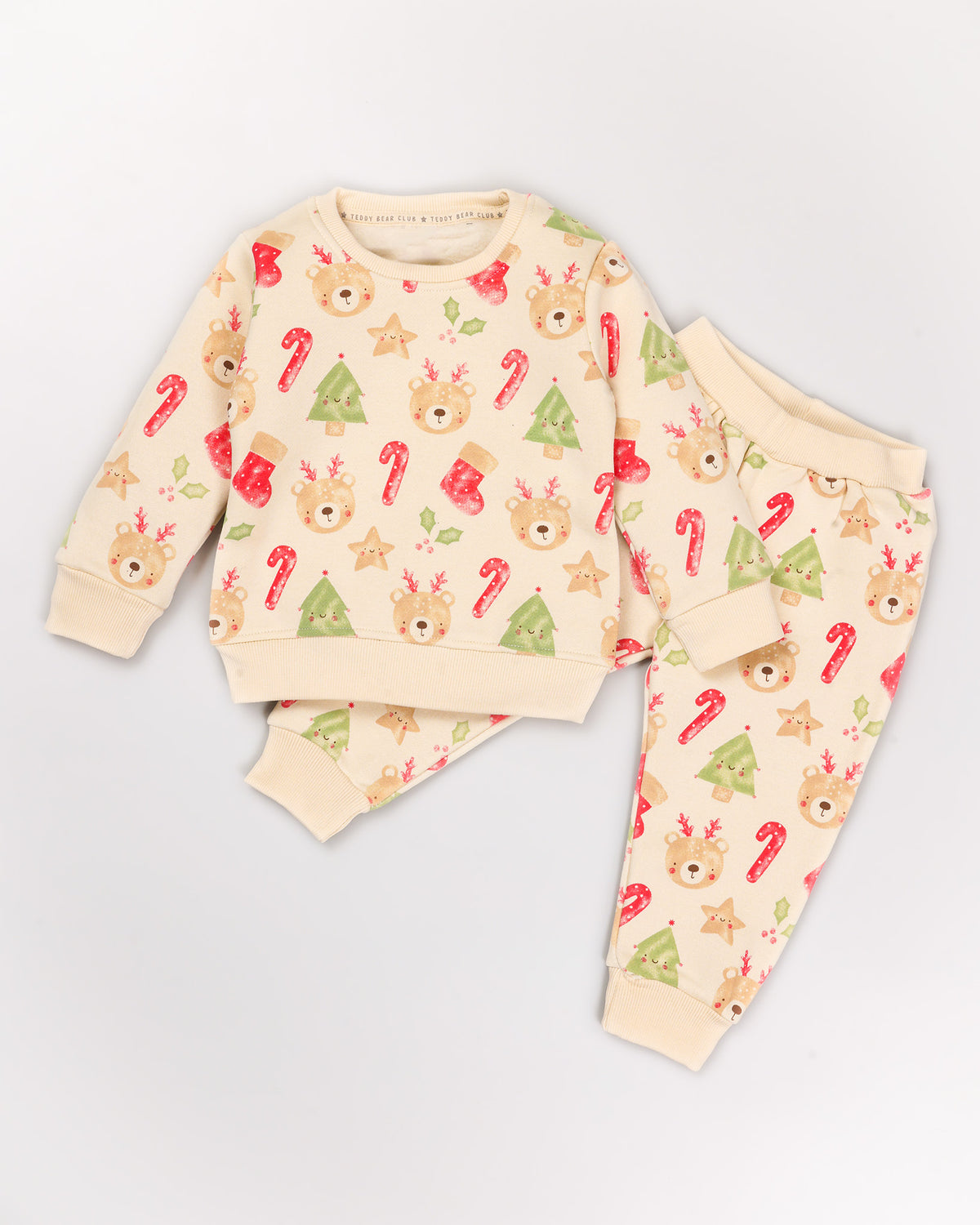 Christmas-Themed Fleeced Co-Ord Set