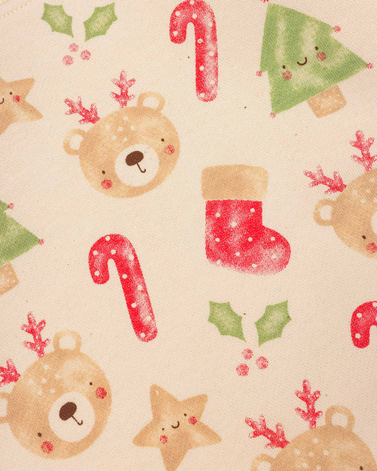 Christmas-Themed Fleeced Co-Ord Set