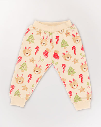 Christmas-Themed Fleeced Co-Ord Set