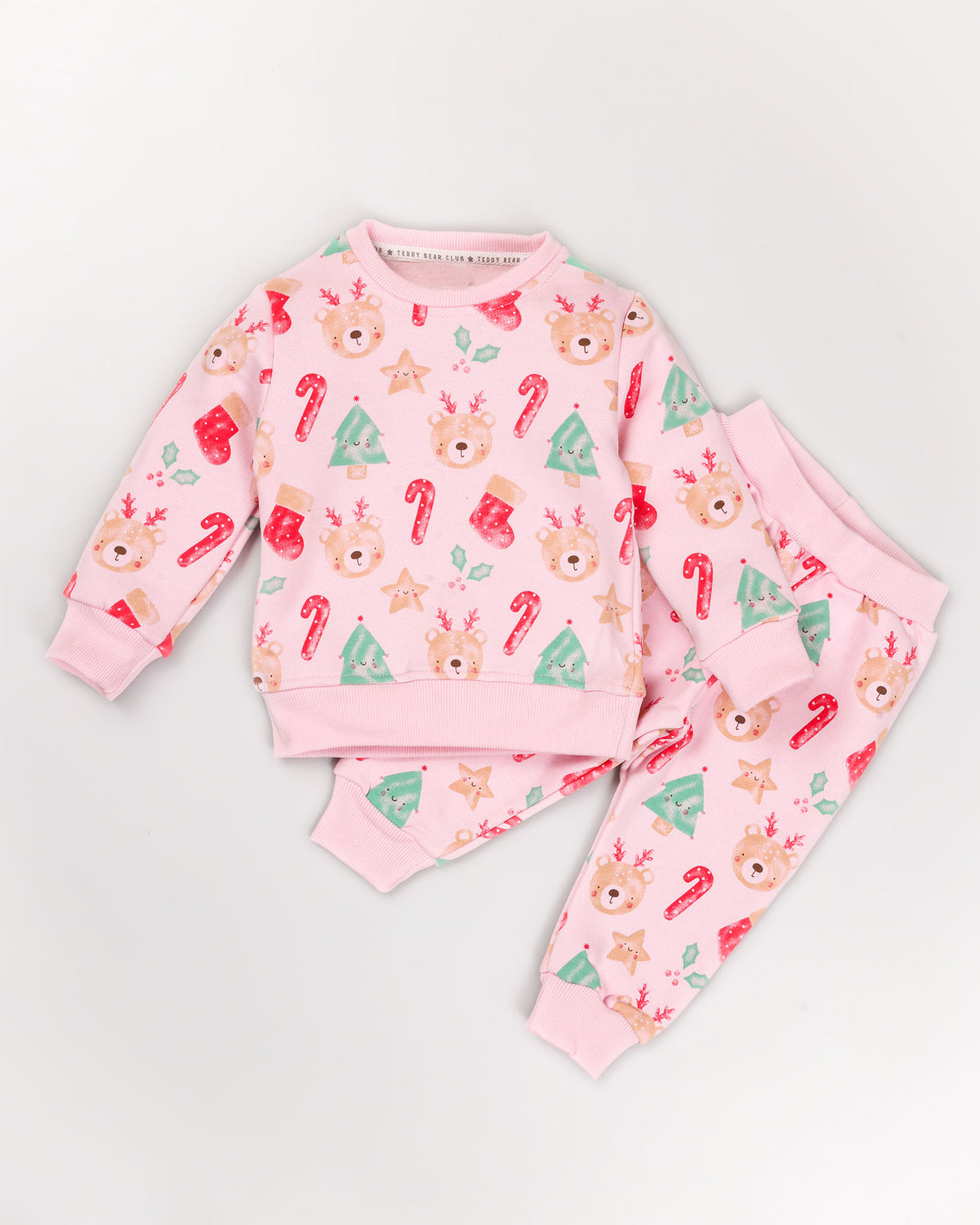 Christmas-Themed Fleeced Co-Ord Set