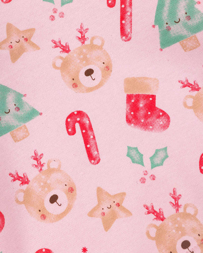 Christmas-Themed Fleeced Co-Ord Set
