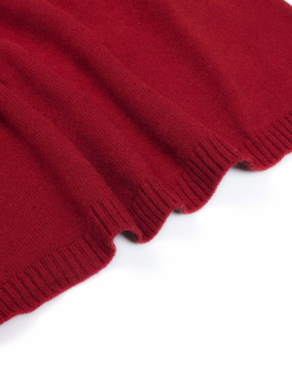 Peter Pan Textured Contrasting Collar Sweater Frock Dress
