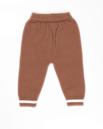 Velvet Bear Appliqued Honeycomb Sweater Co-Ord