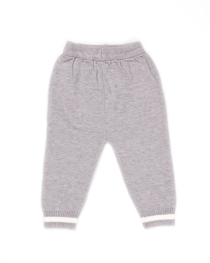 Velvet Bear Appliqued Honeycomb Sweater Co-Ord