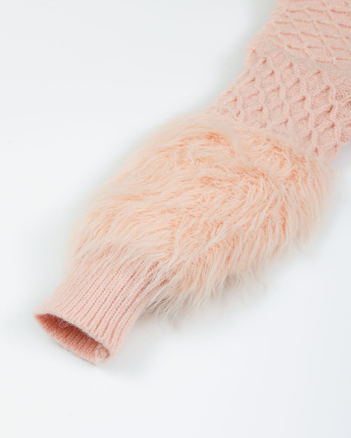 Honeycomb Cable Knit Textured Pencil Midi Dress
